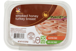 Ahold Smoked Honey Turkey Breast Thin Sliced