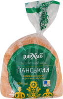 Хлеб половинка в нарезке пшеничный Панский Цар хліб м/у 400г