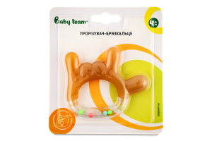 Прорізувач-брязкальце Baby Team