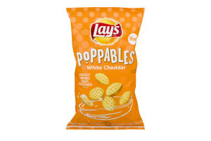 Lay's Poppables Potato Snacks White Cheddar