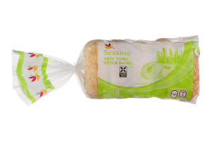 Ahold Sesame New York Style Bagel - 5 CT