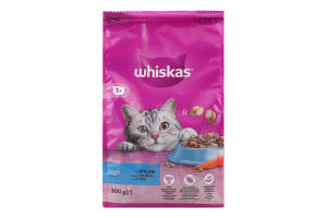 Корм сухий повнораціонний для дорослих котів З тунцем Whiskas м/у 300г