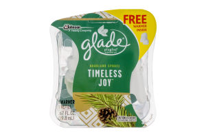 Glade Plugins Scented Oil Woodland Spruce Timeless Joy