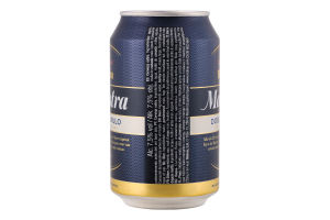 Пиво 330мл 7.5% світле фільтроване пастеризоване Maestra Mahou з/б