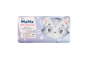 Мило дитяче з екстрактом бавовни та Д-пантенолом 90г Др.МаМа