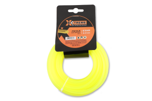 Ліска д/тримера жовта зірка 3мм*15м X-Treme