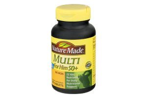 Nature Made Multi For Him 50+ No Iron - 90 CT