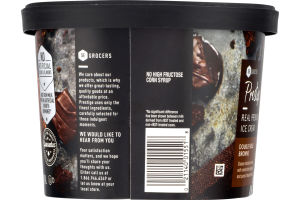 Prestige Real Premium Ice Cream Double Fudge Brownie