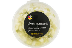 Ahold Fresh Vegetables Diced Celery & Diced Yellow Onions