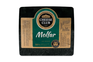 Сир 50% твердий з овечим молоком Molfar Cheese Club кг