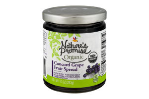 Nature's Promise Organic Fruit Spread Concord Grape