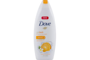 Dove Go Fresh Revitalizing Body Wash Mandarin & Tiare Flower Scent