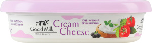 Сыр 20% мягкий безлактозный Крем-сыр Good Milk п/у 135г