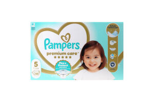 Підгузники для дітей 11-16кг 5 Premium care Pampers 88шт