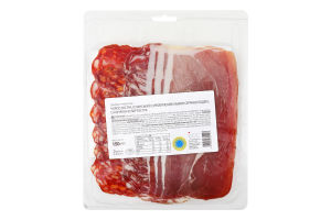 Тапас Хамон Bodega+Ковбаса Chorizo+Ковбаса Salchichon с/в нарізка 150г Espuna