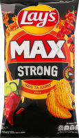 Чипсы картофельные Чили и лайм Strong Max Lay's м/у 95г