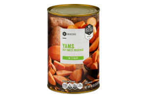 SE Grocers Yams Cut Sweet Potatoes In Syrup