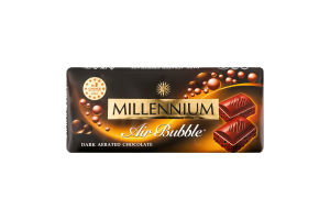 Шоколад нежно-горький пористый Millennium м/у 85г