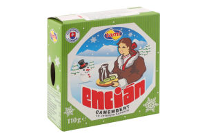 Сир Камамбер Encian з зеленим перцем 45% 110г Tami