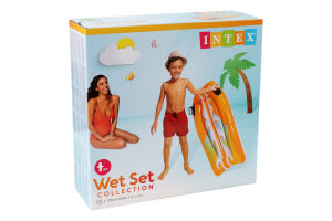 Матрас надувной для детей от 6лет №58165 1.12мх62см Wet set collection Intex 1шт