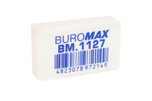 Гумка 31х19х9мм №BM.1127 Buromax 1шт