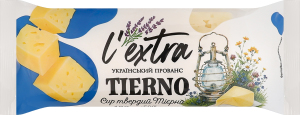 Сыр 50% твердый Тиерно Украинский прованс L'extra м/у 150г