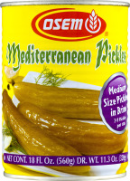 Osem Mediterranean Pickles Medium Size Pickles in Brine