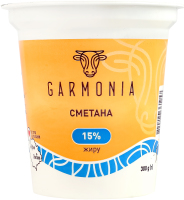 Сметана 15% Garmonia ст 300г