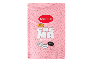 Кава натуральна мелена свіжообсмажена Ніжна Crema Gemini в/у 100г