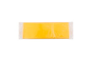 Сир плавлений Чеддер 27% 1033г слайси Mlekovita