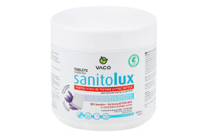 Биоактиватор для очистных сооружений и септиков в таблетках Sanitolux Eco Vaco 320г
