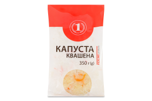 Капуста квашена ТМ "1" м/у 350г