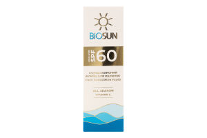 Флюїд д/обличчя сонцезахисний BioSun SPF60 30мл Bioton