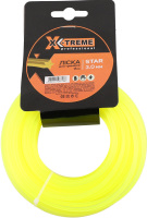 Ліска д/тримера жовта зірка 3мм*15м X-Treme