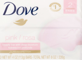 Dove Beauty Bar Pink - 2 CT