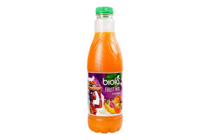 Нектар неосветленный пастеризованный фруктовый Fruit mix Biola п/бут 1л