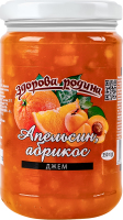 Джем Апельсин-абрикос Здорова родина с/б 350г