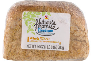 Nature's Promise Artisan Style Sandwich Bread Whole Wheat