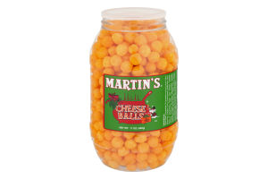 Martin's Cheese Balls Cheddar Cheese
