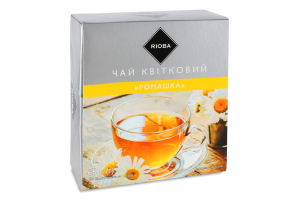 Чай квітковий Ромашка Rioba к/у 50х1.3г