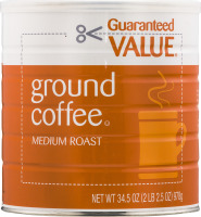 Guaranteed Value Ground Coffee Medium Roast