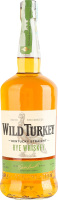 Виски 0.7л 40.5% ржаной 81 Bourbon Wild Turkey бут