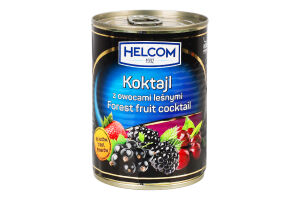 Коктейль из лесных ягод в сиропе Helcom ж/б 360г