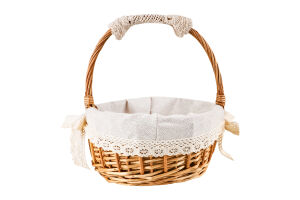 Кошик з лози L008 GRNW 26*21*10*25 см