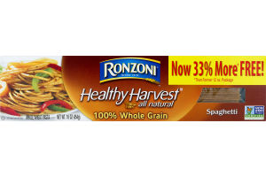 Ronzoni Healthy Harvest Whole Grain Spaghetti