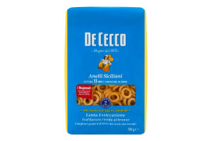 Макарони DE CECCO №179 Анеллі сициліані 500г И790 (Італія)