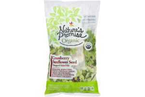 Nature's Promise Organic Chopped Salad Kit Cranberry Sunflower Seed