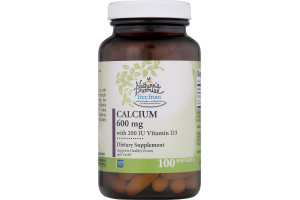 Nature's Promise 600mg Calcium - 100 CT
