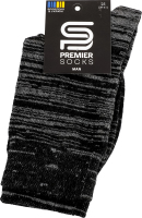 Шкарпетки чоловічі напіввовна меланж р.25 Premier Socks