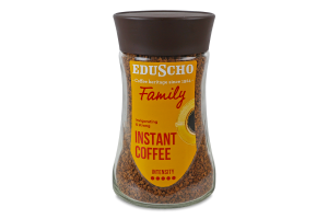 Кофе растворимый сублимированный Family Eduscho с/б 200г